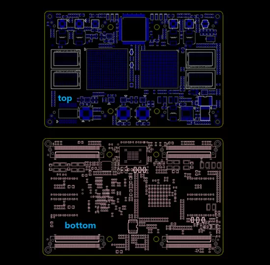 Communication Mainboard PCB &mdash; High-Density BGA Fanout Design